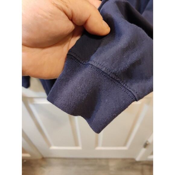 Carhartt Original Fit Men's Blue Pocket Work Long Sleeve T-Shirt Logo Size: L - Picture 5 of 5